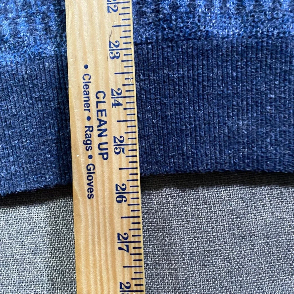 GAP‎ Men Blue Fair Isle Pattern Crewneck Sweater Size M Lightweight